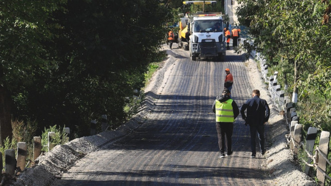 Одну з найгірших ділянок дороги у Бучацькій громаді відремонтували