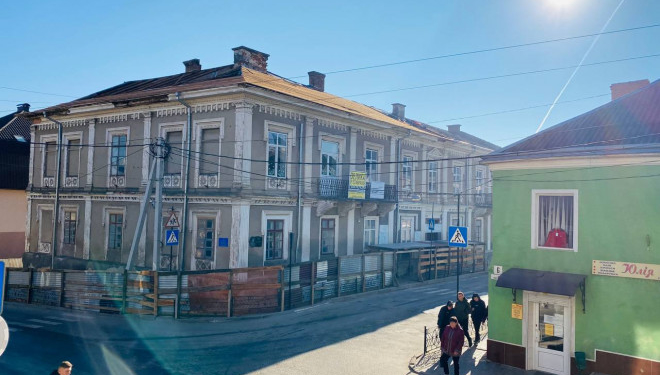 На перший етап реставрації ратуші в Бережанах виділили 10 мільйонів гривень