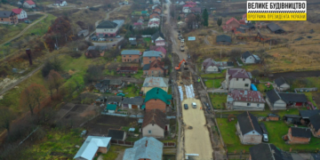 Триває ремонт траси М-30 в межах Бережан