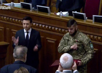 Дмитро Коцюбайло: “Сьогодні званням Героя України було нагороджено всіх Добровольців”