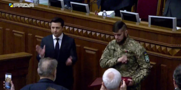 Дмитро Коцюбайло: “Сьогодні званням Героя України було нагороджено всіх Добровольців”