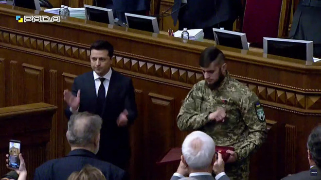 Дмитро Коцюбайло: “Сьогодні званням Героя України було нагороджено всіх Добровольців”