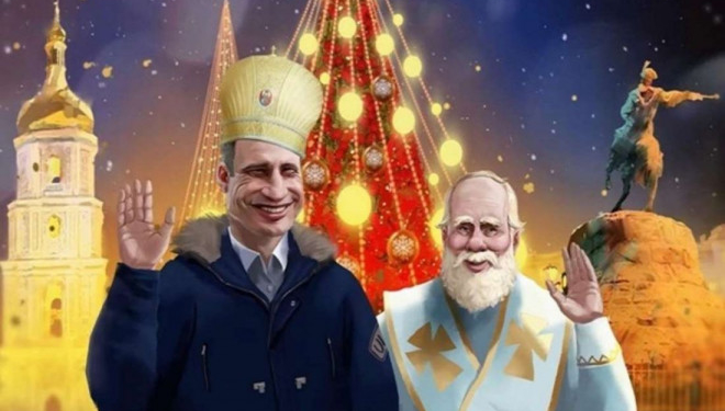 Мультиплікаційним роликом лідер «УДАРу» привітав українців зі святами (відео)