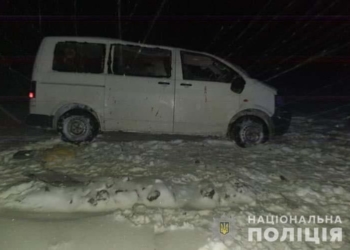 На Тернопільщині у результаті ДТП загинув водій мікроавтобуса