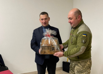 Микола Люшняк зустрівся з військовослужбовцями підрозділу 44-ої окремої артилерійської бригади ЗСУ