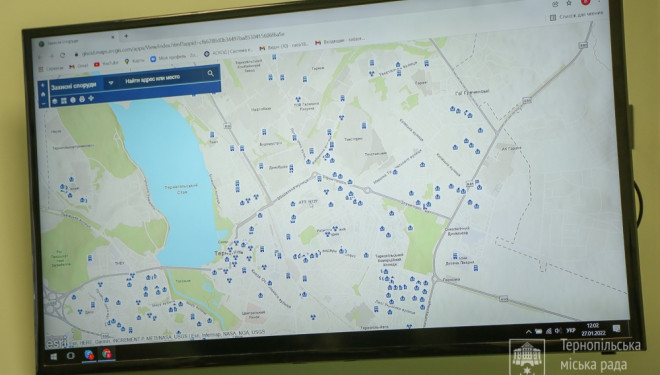 На території Тернопільської громади доступні більше 200 захисних споруд