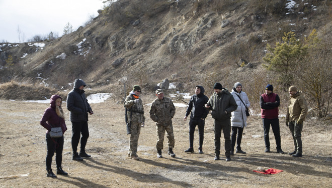 «УДАР Віталія Кличка» на Тернопільщині щотижня проводитиме військові вишколи