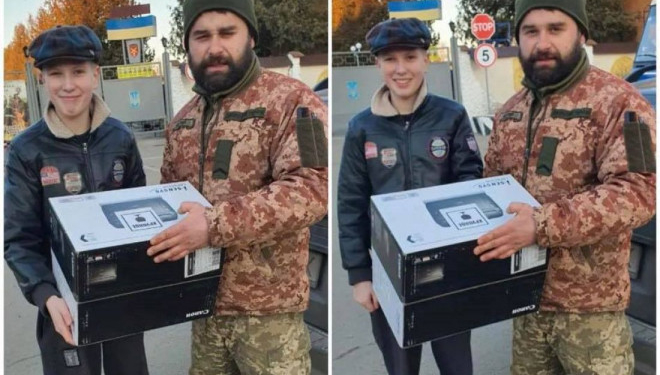 У Тернополі учень збирав гроші на ноутбук, але віддав усі заощадження військовим