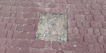 У Тернополі зникла «зірка» на «Алеї зірок»