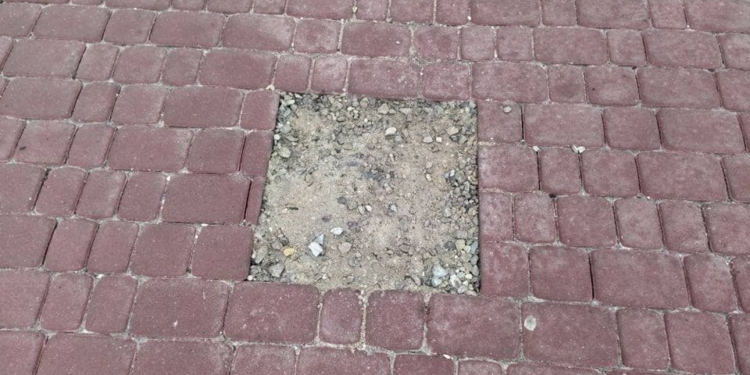 У Тернополі зникла «зірка» на «Алеї зірок»