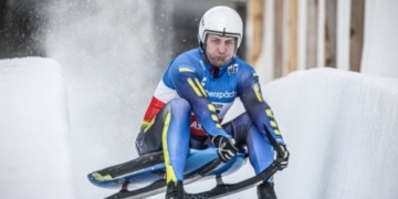 Тернопільський саночник на Олімпіаді перекинувся на швидкості 120 км/год