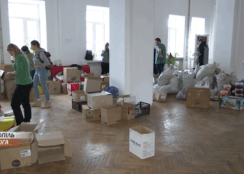 В українському домі «Перемога» діє штаб добровольчого формування