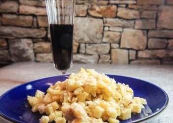 Рецепт дня: Картопляне «різотто» з білим вином та вершками