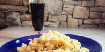 Рецепт дня: Картопляне «різотто» з білим вином та вершками