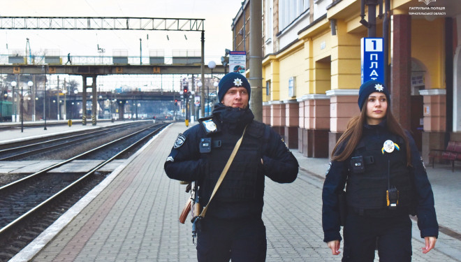 Тернопільські патрульні несуть службу в посиленому режимі