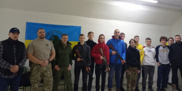 Молодь Тернополя взяла участь у військовому вишколі
