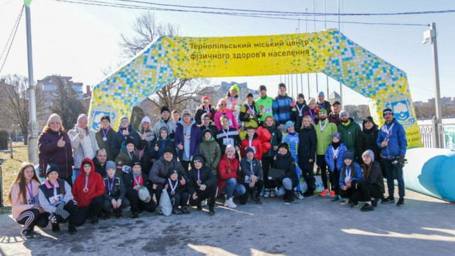 У Тернополі відбувся “Забіг закоханих у біг”