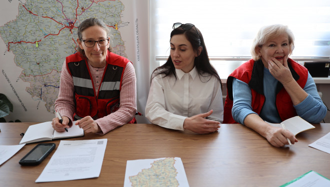 На Тернопільщині розпочала свою роботу делегація Швейцарського Червоного Хреста