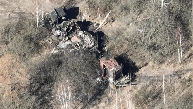 Українські військові захопили командний пост військ РФ