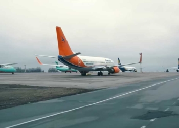 «Бориспіль» після вторгнення Росії нагадує декорацію із фільму про Чорнобиль (Відео)