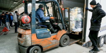 У Тернопіль прибули чергові гуманітарні вантажі з Німеччини, Польщі та Литви