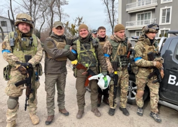 Михайло Головко відвідав тернополян, які героїчно захищають Київ