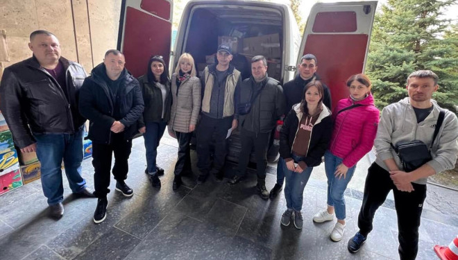 Тернопільська обласна рада відправила гуманітарний вантаж до Ірпеня