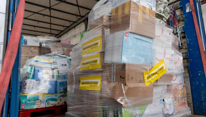 Понад мільйон продуктових наборів відправлять у Харків з Тернопільщини