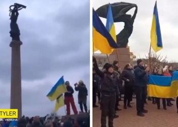 Українські міста повстають проти окупантів (Відео)