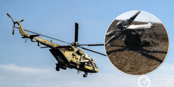 «Не долетів на навчання»: у ЗСУ показали збитий ворожий Мі-35 (Відео)