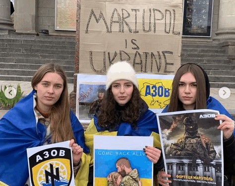 Дружини військових полку “Азов” організували акцію в Тернополі