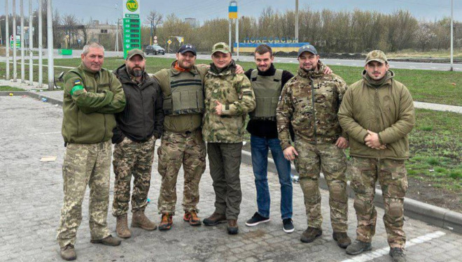 Голова Тернопільської облради відвідав військових на сході