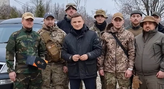 Михайло Головко передав бійцям «ОДЧ Карпатська Січ» позашляховик та прилад нічного бачення