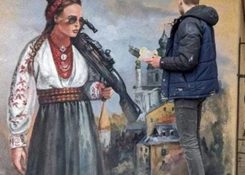 Український художник намалював мурал – “Красуня терпіти не буде!”