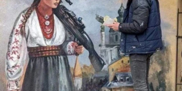 Український художник намалював мурал – “Красуня терпіти не буде!”