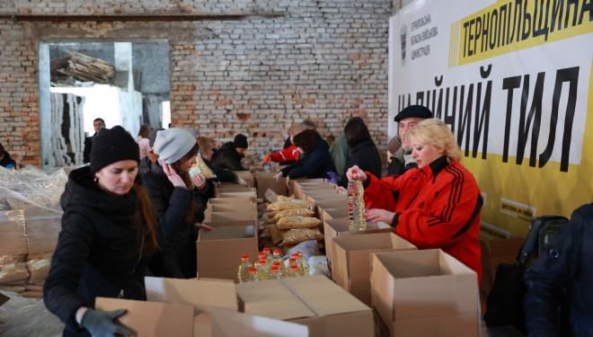 Тернопільщина продовжує забезпечувати продовольством регіони, де ведуться активні бойові дії