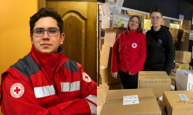 Тернопільські студенти-медики зустрічали евакуаційні поїзди з гарячих точок