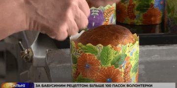 Волонтерки Тернопільщини передали захисникам більше ста Великодніх пасок