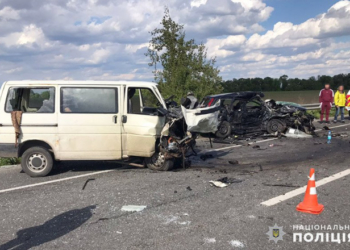 На трасі «Стрий — Тернопіль — Кропивницький — Знам’янка» відбулось потужне ДТП