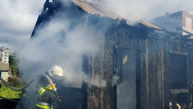 На Тарнавського у Тернополі сталася пожежа