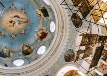 Нещасний випадок на Тернопільщині, – чоловік упав з куполу храму