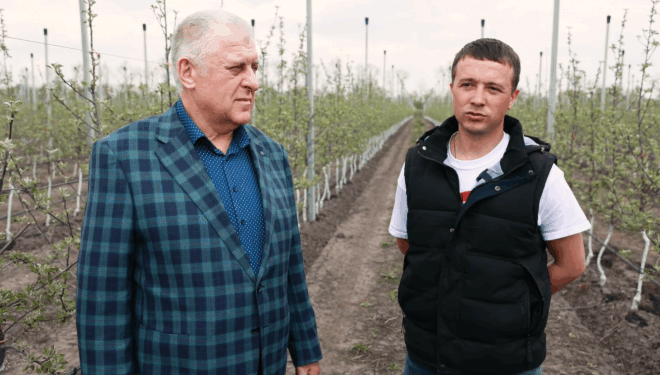 У господарстві “ГАДЗ” на Бучаччині висадили Сад перемоги