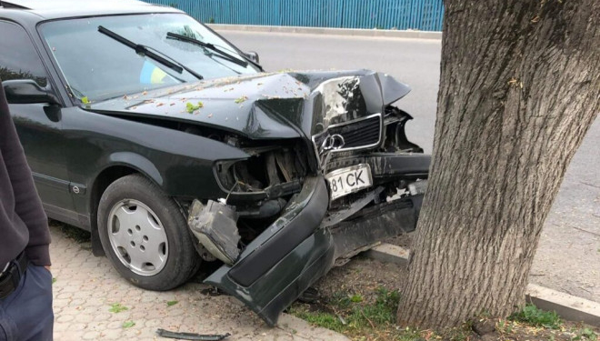 Зупинило дерево: на Тернопільщині п’яний священник скоїв ДТП. ВІДЕО