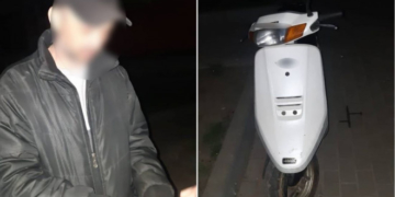 У Тернополі водій скутера “під мухою”, з підробленими документами пропонував хабаря поліції