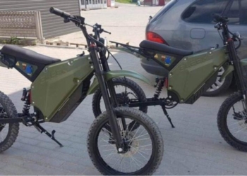 Стартап з Тернополя представив електробайк для ЗСУ: його характеристики
