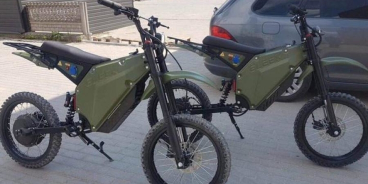 Стартап з Тернополя представив електробайк для ЗСУ: його характеристики
