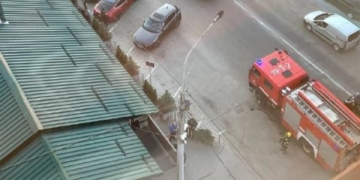 У Тернополі горить приміщення ресторану “Три Миколи”