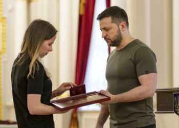 Президент Володимир Зеленський посмертно нагородив орденом «Золота Зірка» сапера, матроса Віталія Скакуна з Бережан