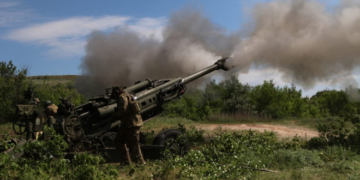 Тернопільські артилеристи освоїли гаубиці американського Корпусу морської піхоти і тепер дивують ефективністю застосування навіть натовських колег