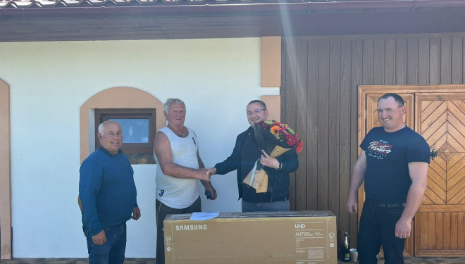 У Бучачі на заслужений відпочинок пішов досвідчений працівник сільського господарства Іван Сенів